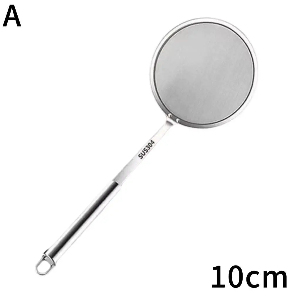 Fat Skimmer Spoon Fine Mesh Strainer For Frying Oil Removal