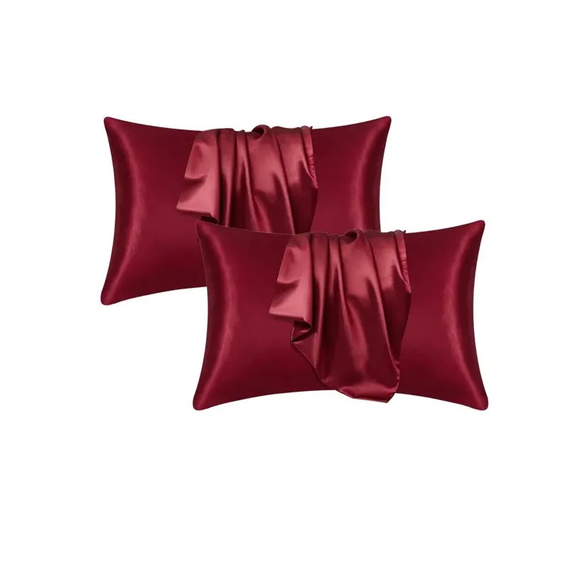 Satin Hair Pillowcase For Healthy Sleep Comfort And Beauty Home Decor