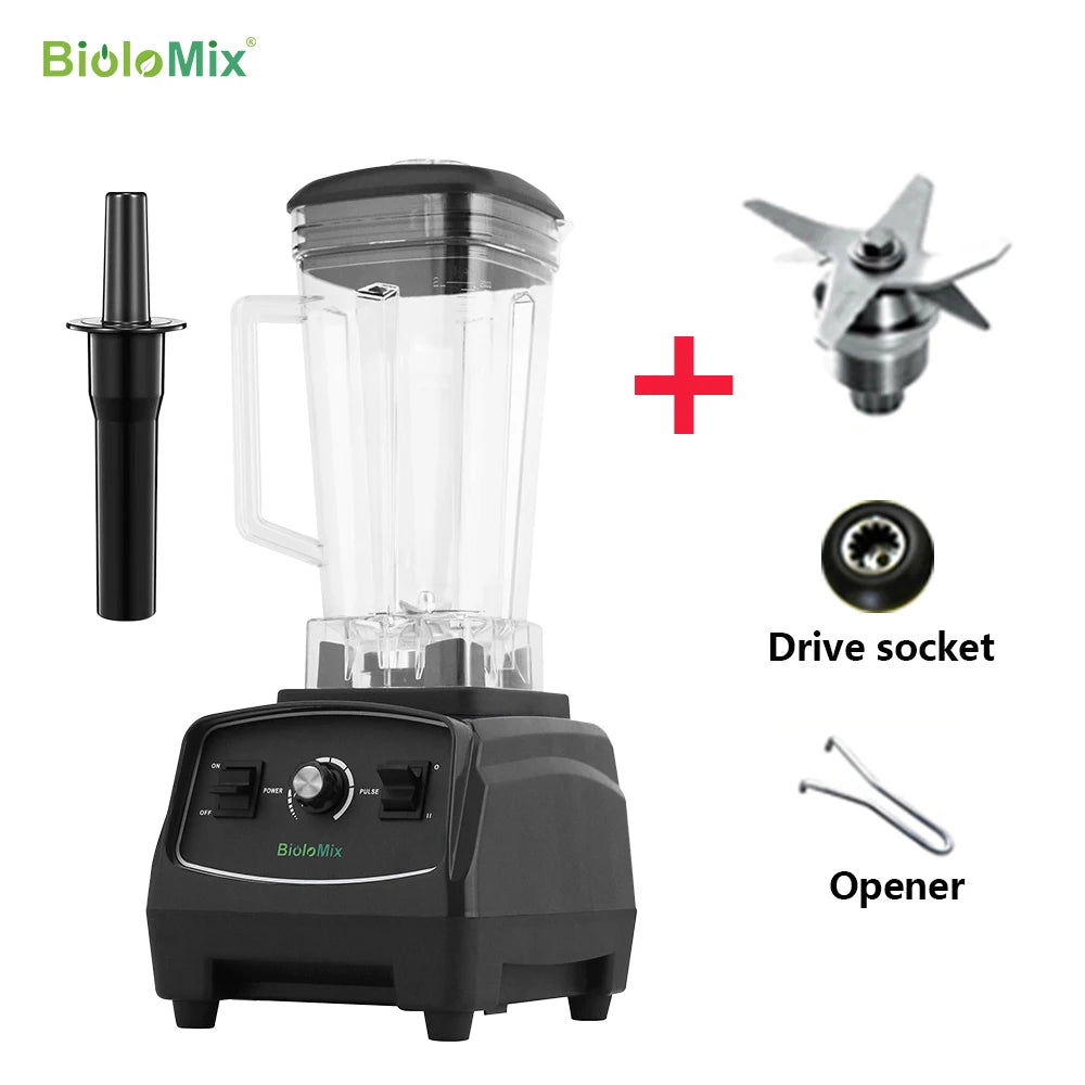 Biolomix 2200W Heavy Duty Commercial Blender Mixer Juicer