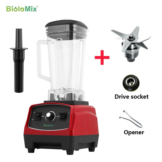 Biolomix 2200W Heavy Duty Commercial Blender Mixer Juicer