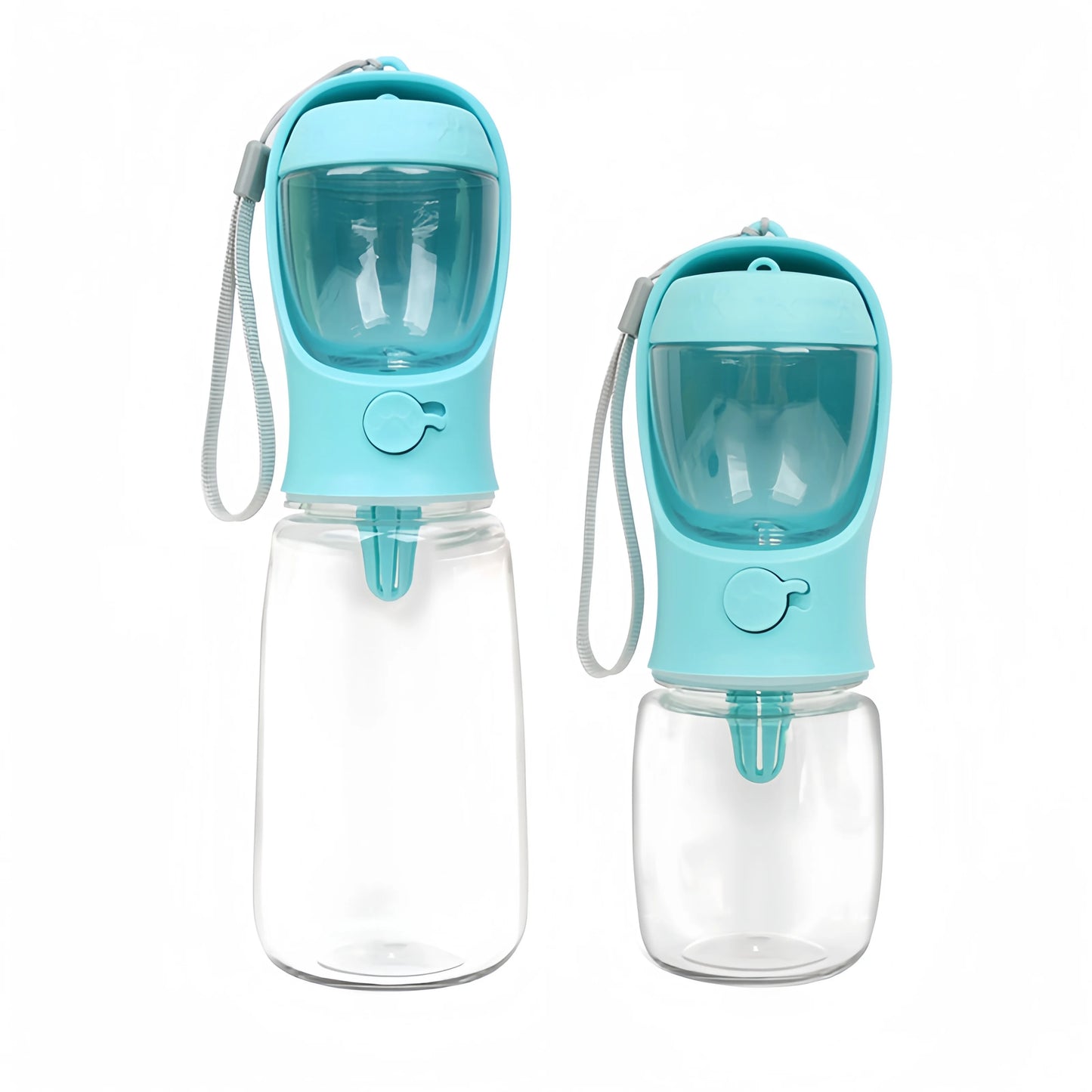 Portable Pet Water Bottle With Food Storage For Dogs