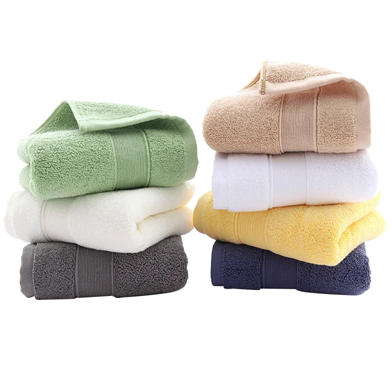100 Percent Cotton Bath Towel Twin Pack Thickened Absorbent Soft