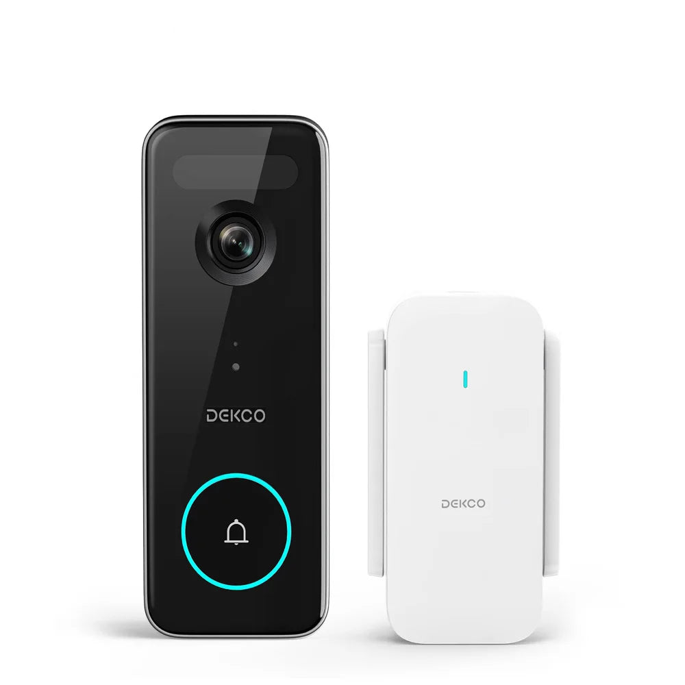 DEKCO 5MP Ultra HD WiFi Video Doorbell With PIR Motion