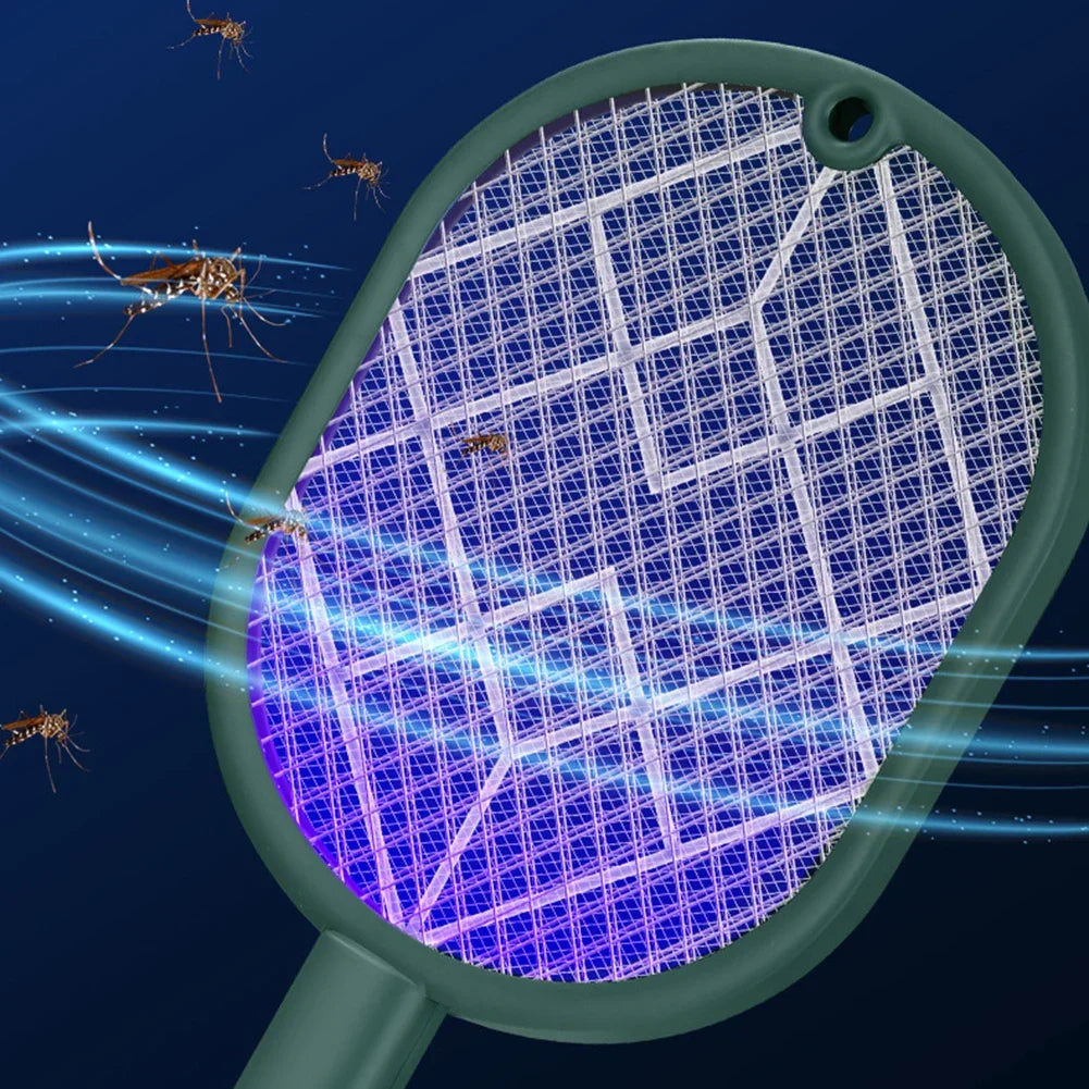 Shunmaii Electric Mosquito Killer 2 In 1 Fly Swatter Trap USB