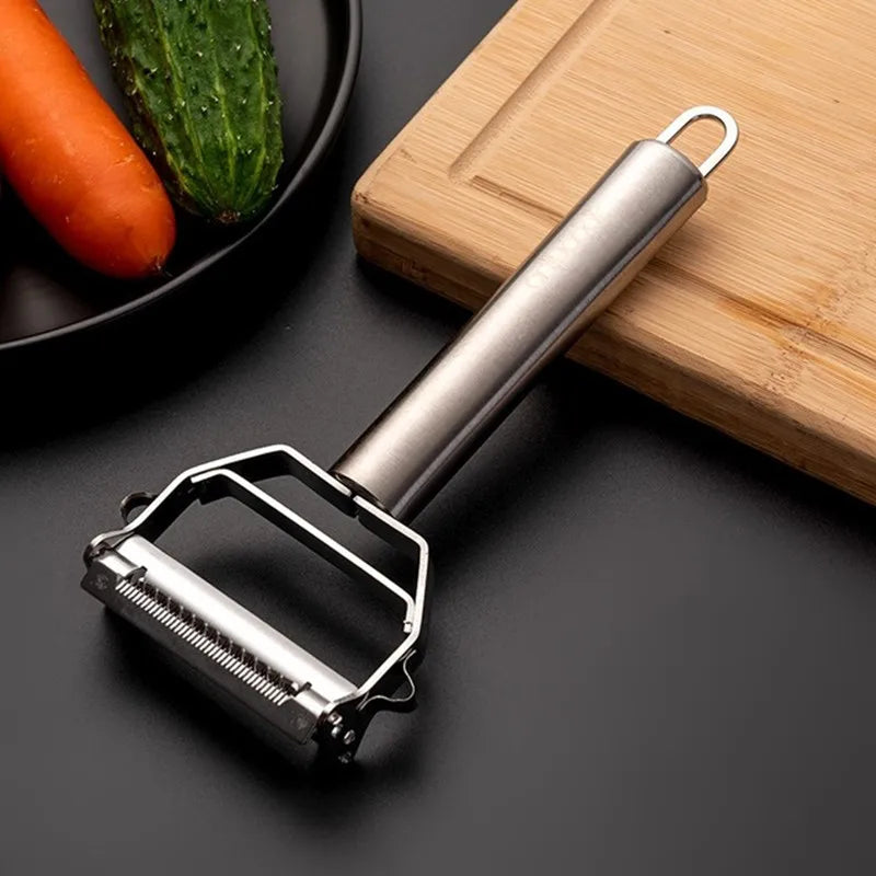 Kitchya Stainless Steel Double-Head Vegetable Peeler Multi-Function