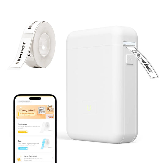 TakeYou Mini Portable Bluetooth Thermal Label Printer For Home Office