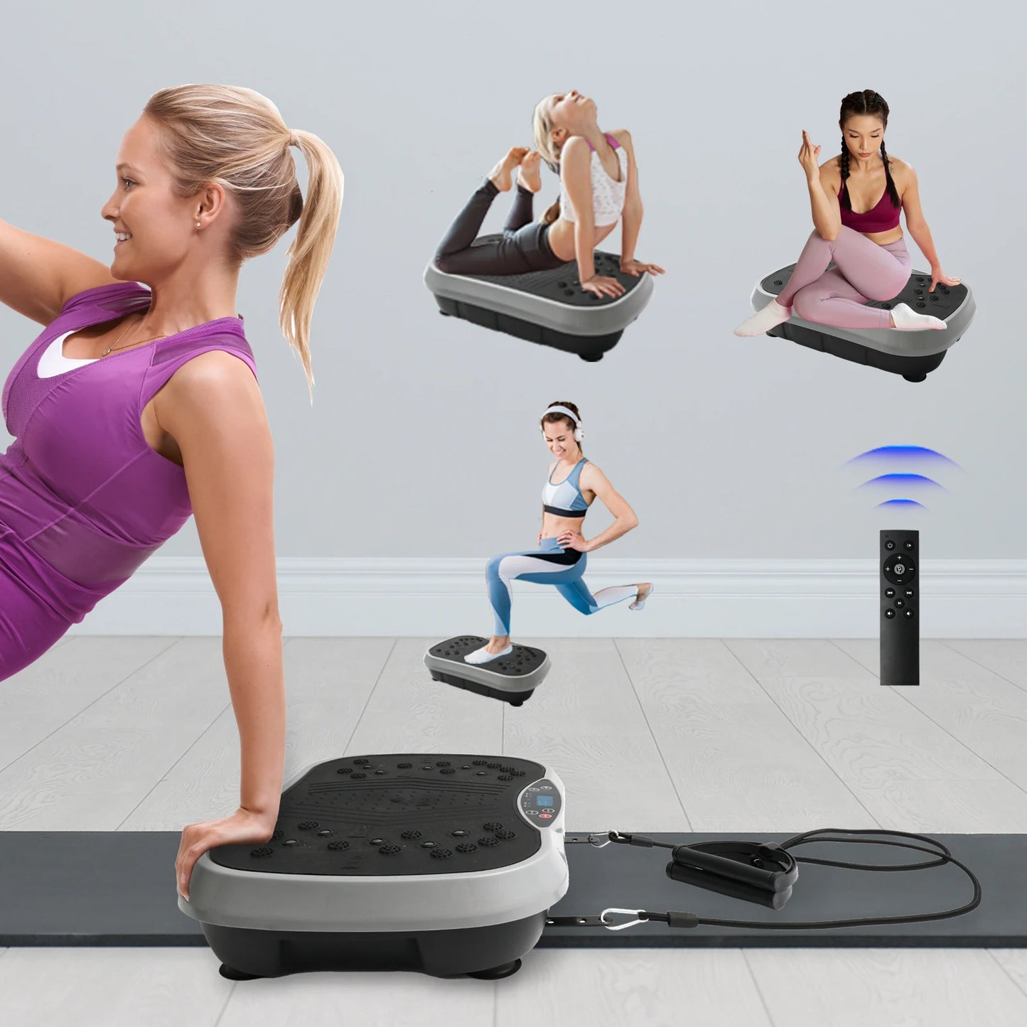 Vibration Plate Exercise Machine For Fat Burning Home Fitness