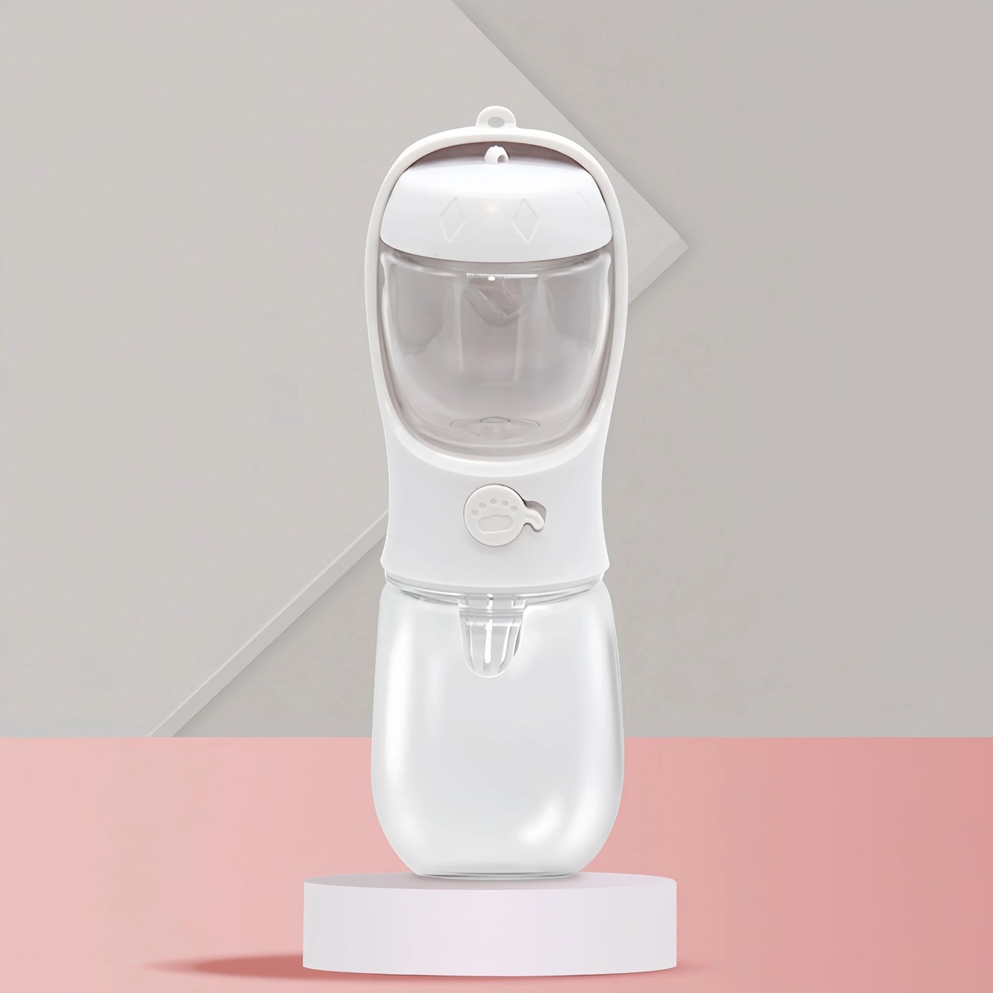 Portable Pet Water Bottle With Food Storage For Dogs