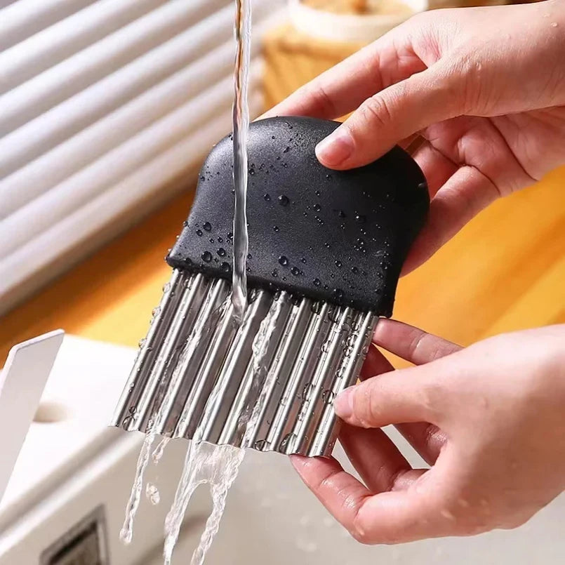 Stainless Steel Wave Knife Potato Cutter For French Fries