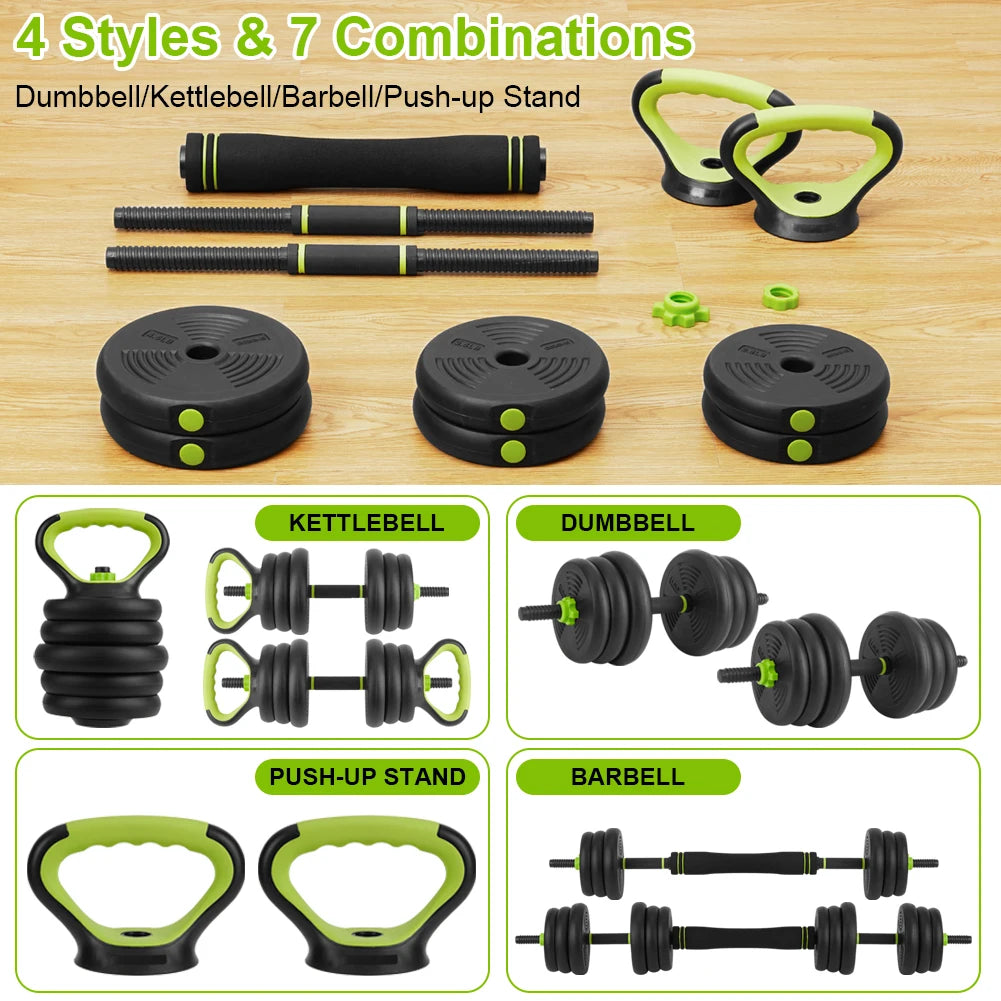 TWISTER.CK Adjustable Dumbbells 44 66 88 Lbs 4In1 Home Gym