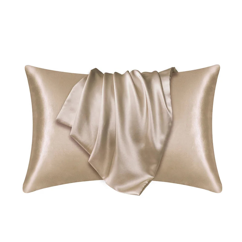 Satin Hair Pillowcase For Healthy Sleep Comfort And Beauty Home Decor