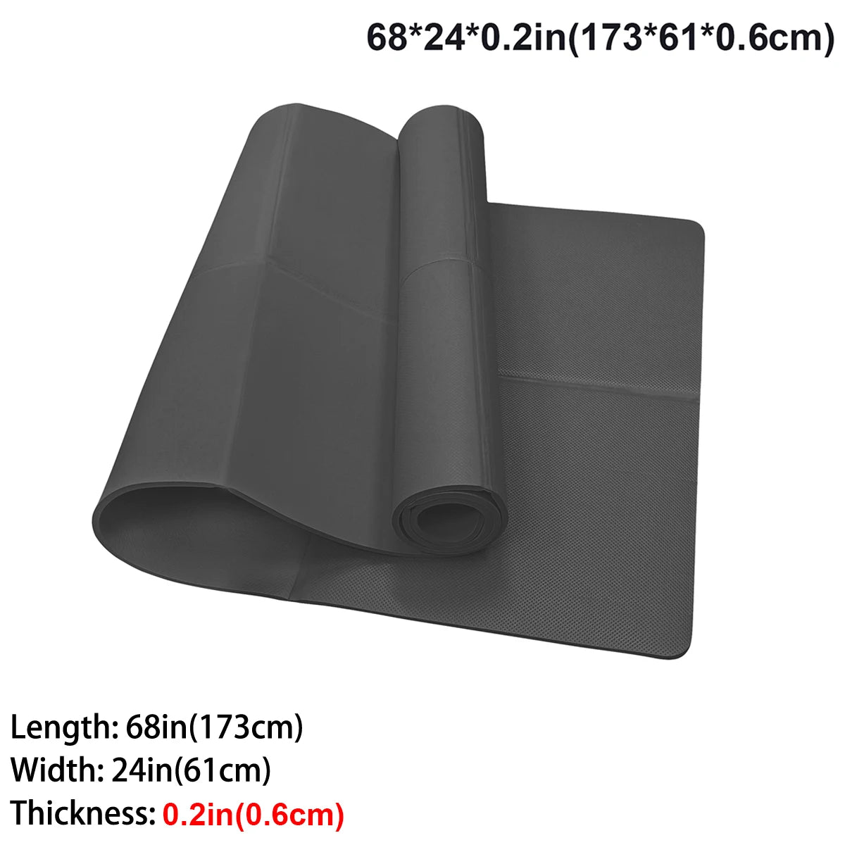 Foldable Eco Friendly EVA Yoga Mat For Travel And Workouts