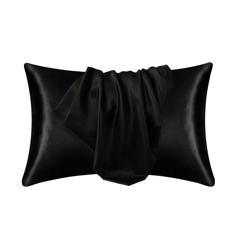 Satin Hair Pillowcase For Healthy Sleep Comfort And Beauty Home Decor