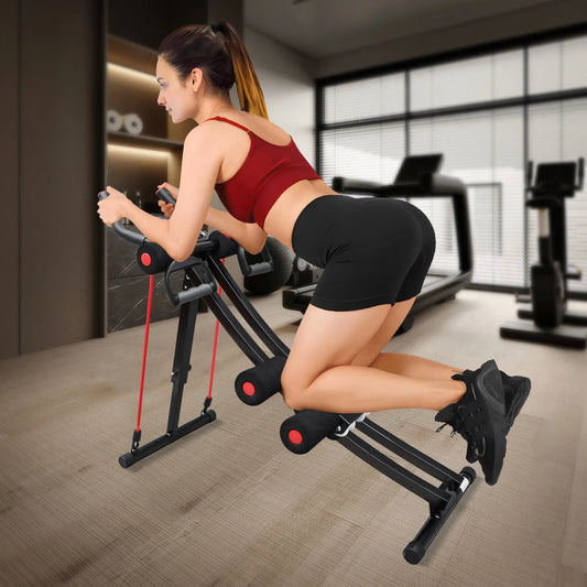 GIKPAL Foldable Ab Machine For Core And Ab Workout LCD