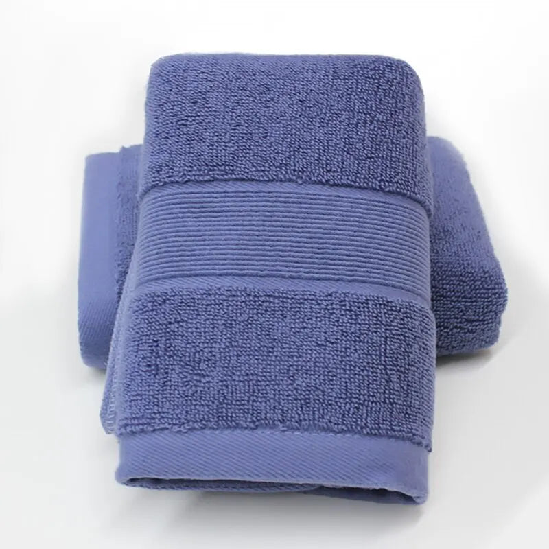 100 Percent Cotton Bath Towel Twin Pack Thickened Absorbent Soft
