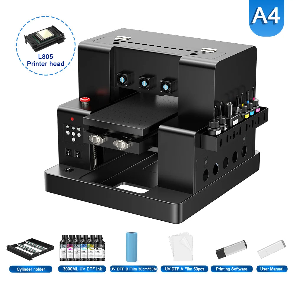 TOPPARTS Colorsun A3/A4 UV Printer XP600 L805 for DTF