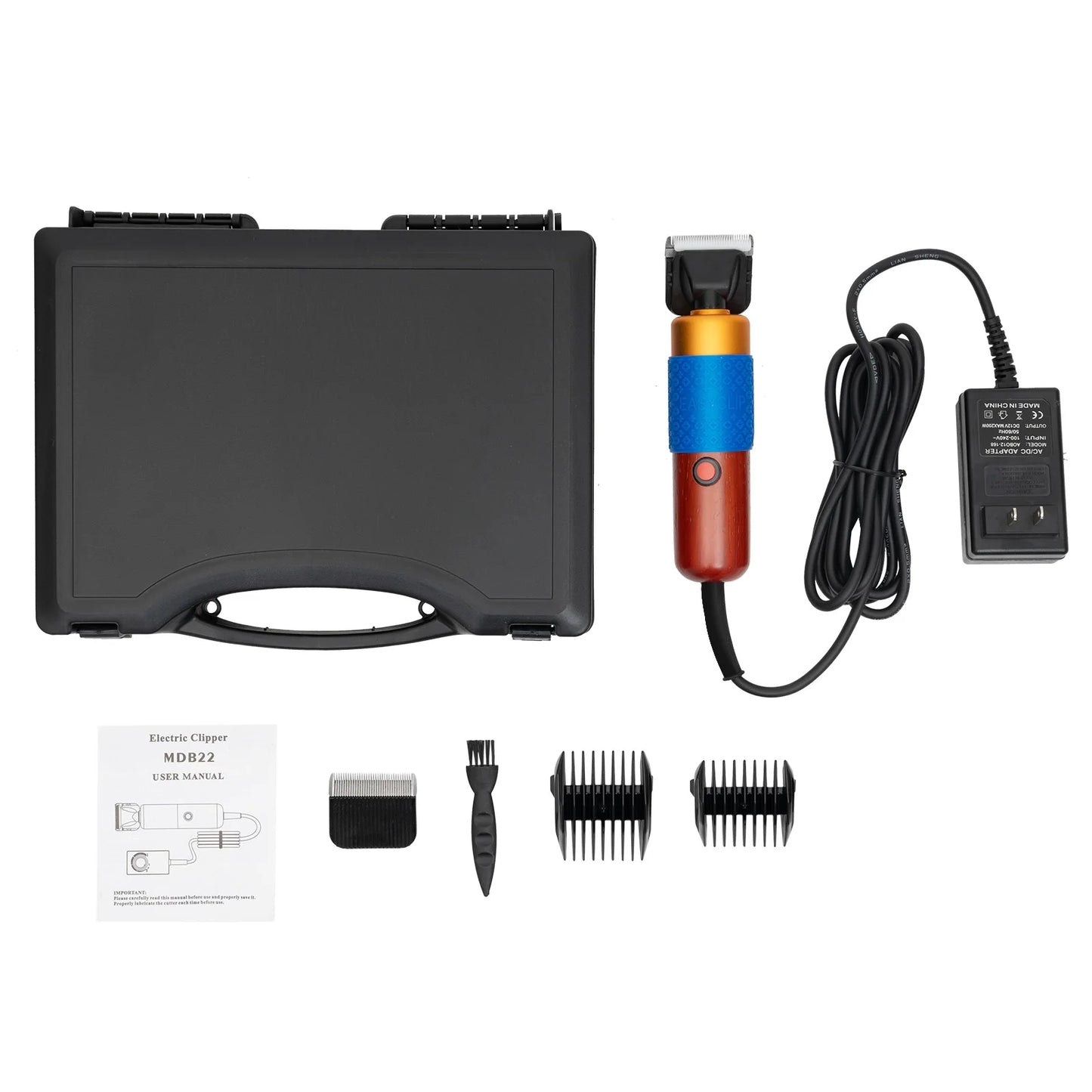 Professional Dog Clipper And Cat Hair Trimmer Grooming Kit