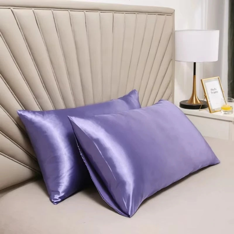 Satin Hair Pillowcase For Healthy Sleep Comfort And Beauty Home Decor