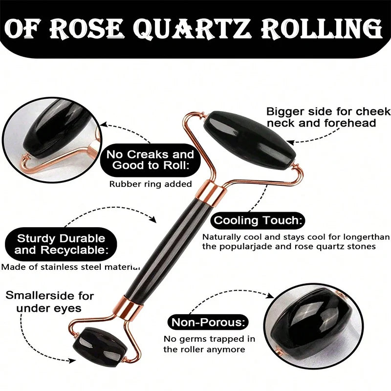 Ice Face Roller Set For Facial Massage And Contouring