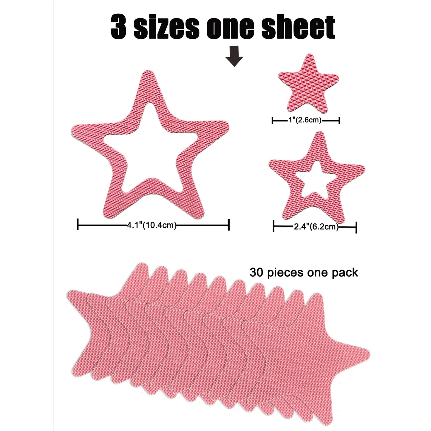 Anti Slip Shower Tread Stickers 10 Pack Bathtub And Shower