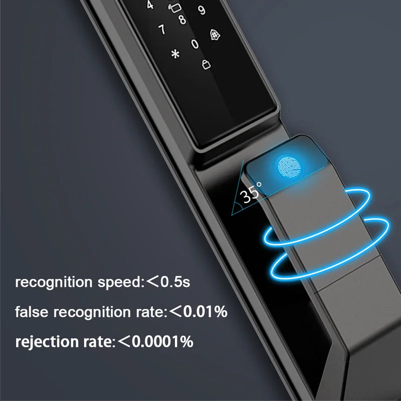 YKESDL Alexa Voice Control Smart Door Lock With Camera 3D Face Recognition