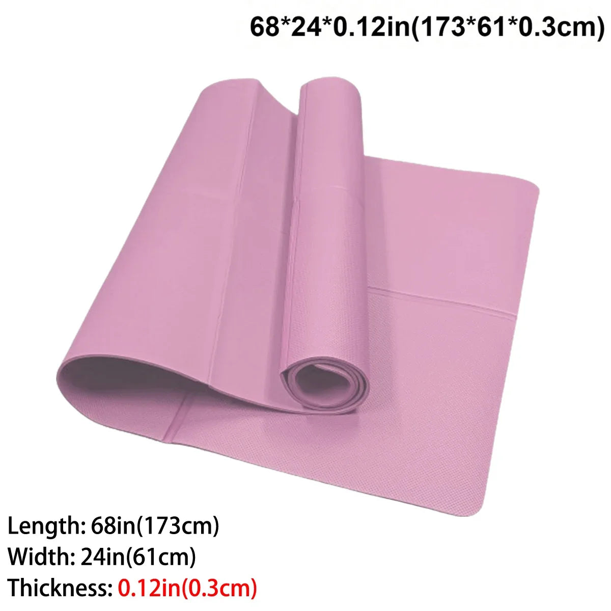 Foldable Eco Friendly EVA Yoga Mat For Travel And Workouts