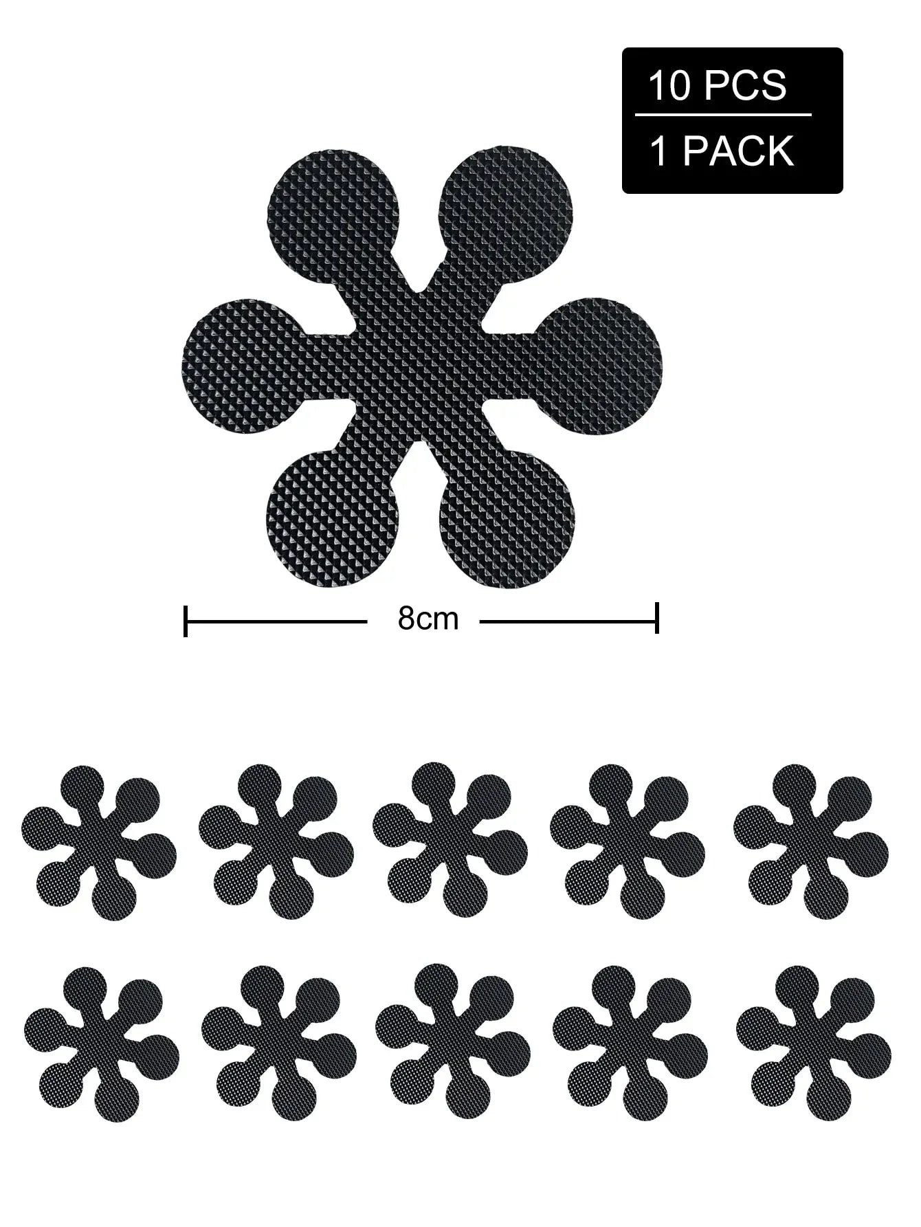 Anti Slip Shower Tread Stickers 10 Pack Bathtub And Shower