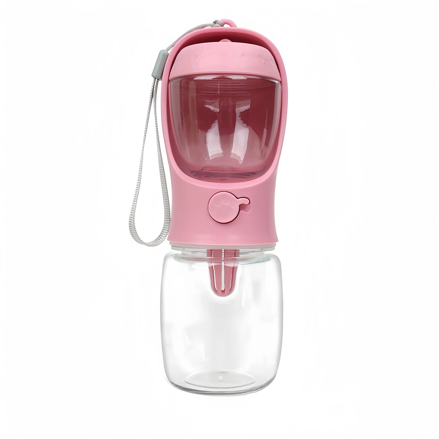 Portable Pet Water Bottle With Food Storage For Dogs
