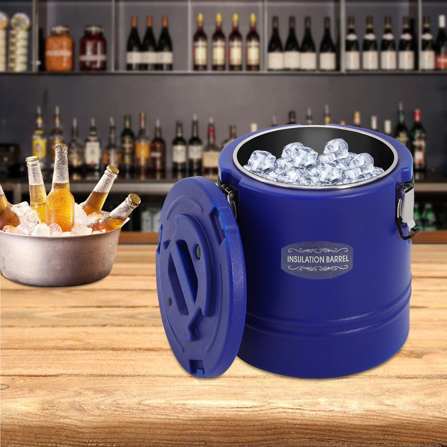 Portable Insulated Soup Bucket Hot 4-6 Hours Cold 6-8 Hours