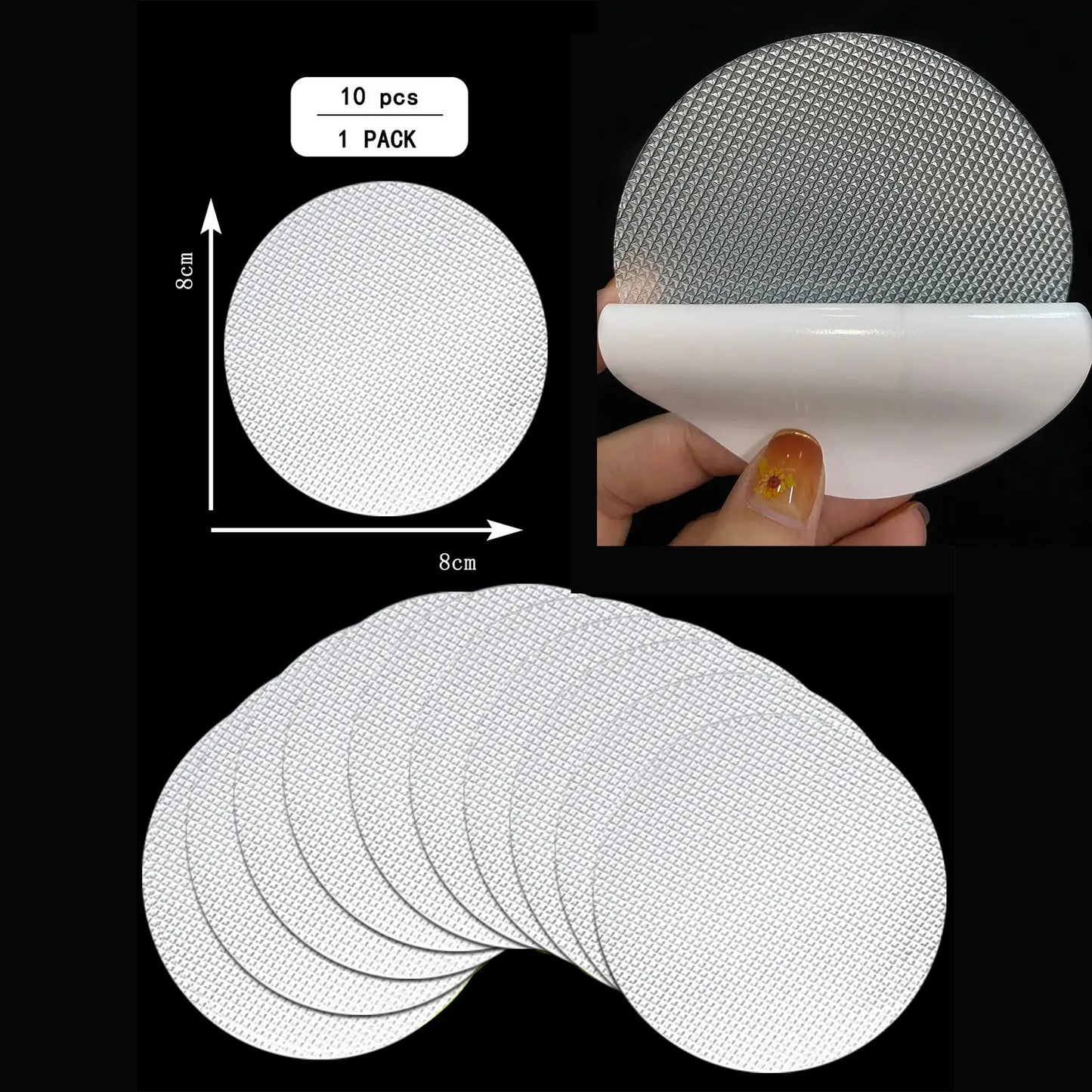 Anti Slip Shower Tread Stickers 10 Pack Bathtub And Shower