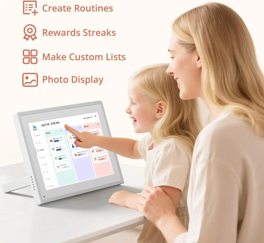 Digital Calendar Touch Screen Electronic Family Planner For Home