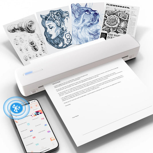TakeYou Portable Inkless Bluetooth Thermal Printer 300DPI