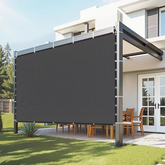 SucceBuy 90 Percent Sun Shade Cloth For Outdoor Backyard Pergola