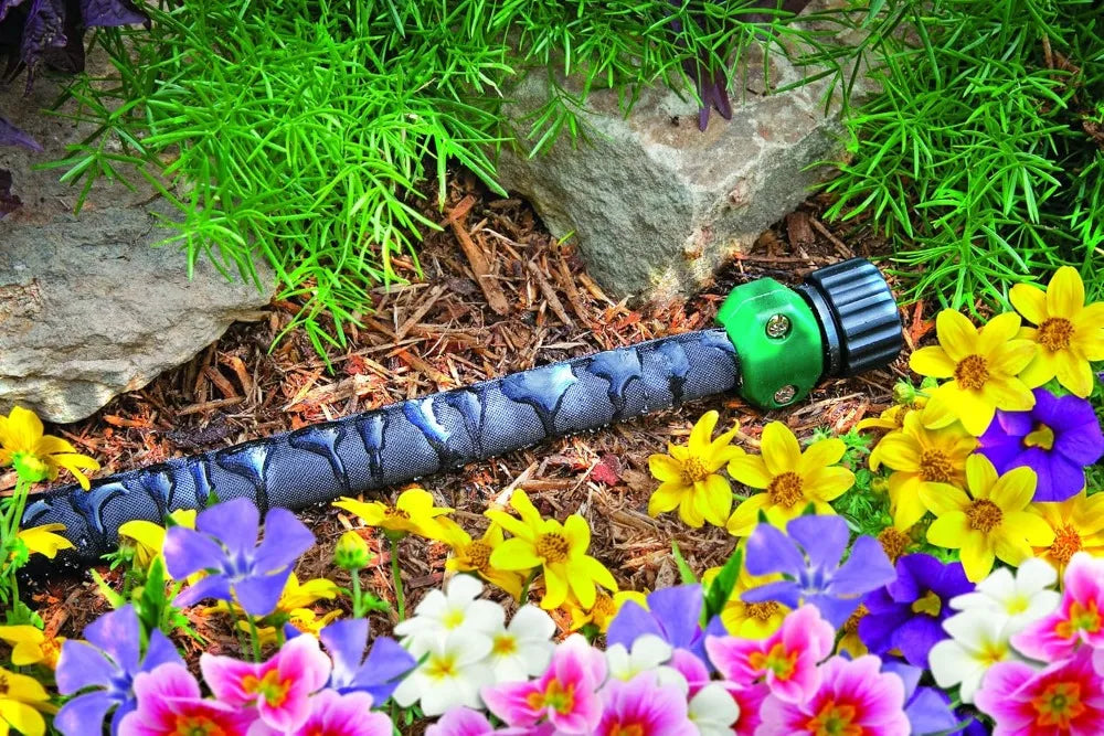 Flat Soaker Garden Hose For Efficient Watering Flexible Storage