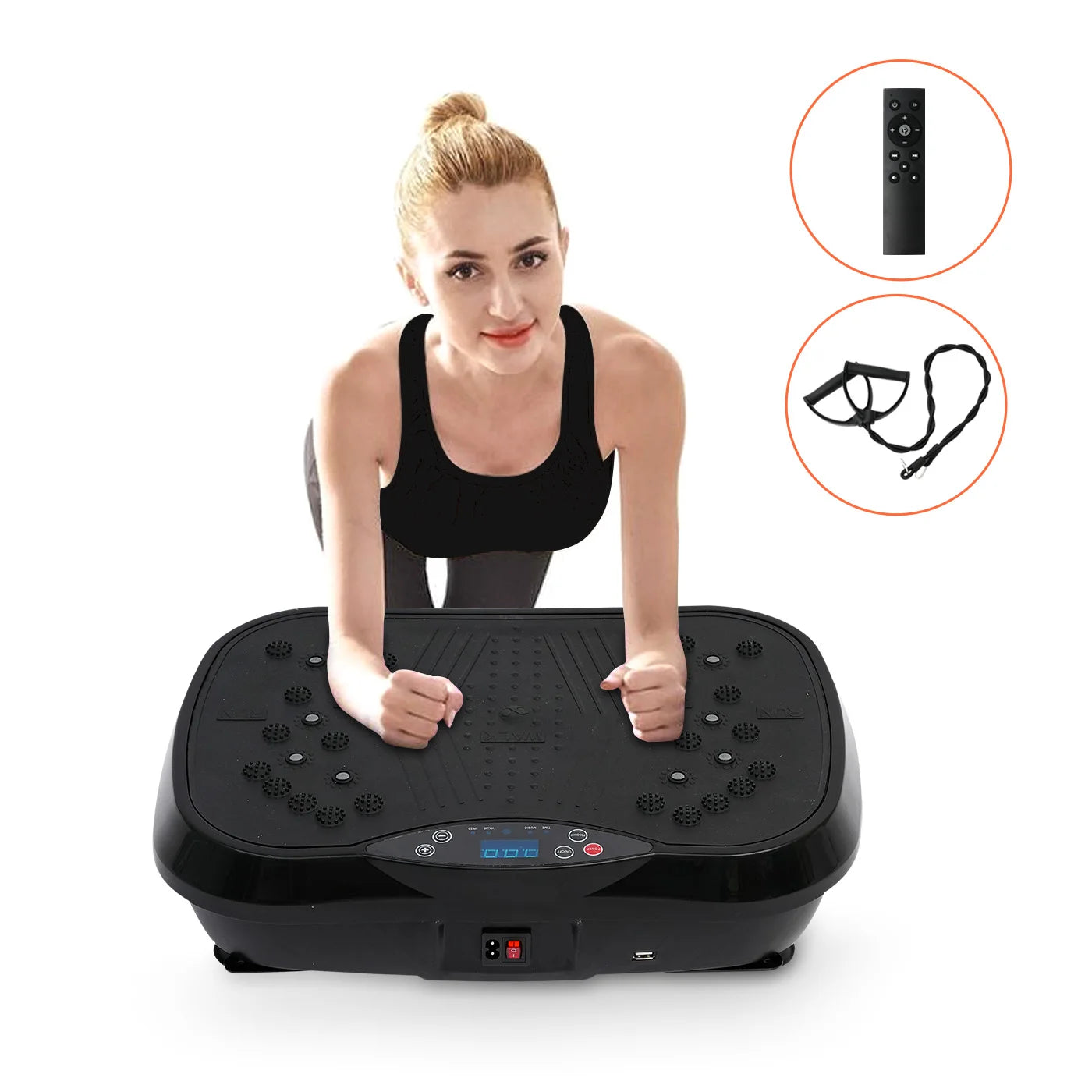 Vibration Plate Exercise Machine For Fat Burning Home Fitness