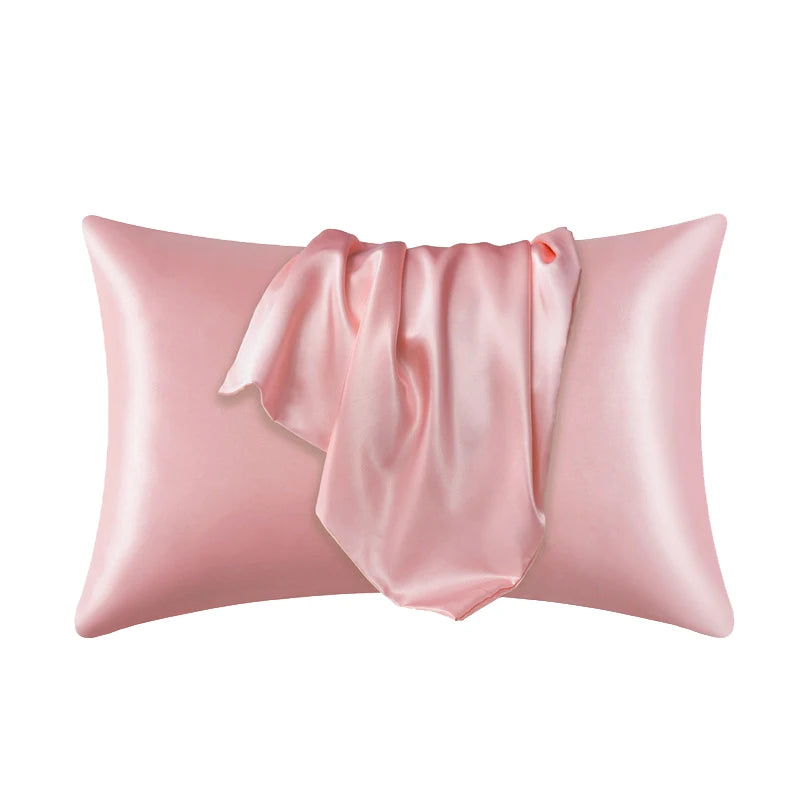 Satin Hair Pillowcase For Healthy Sleep Comfort And Beauty Home Decor
