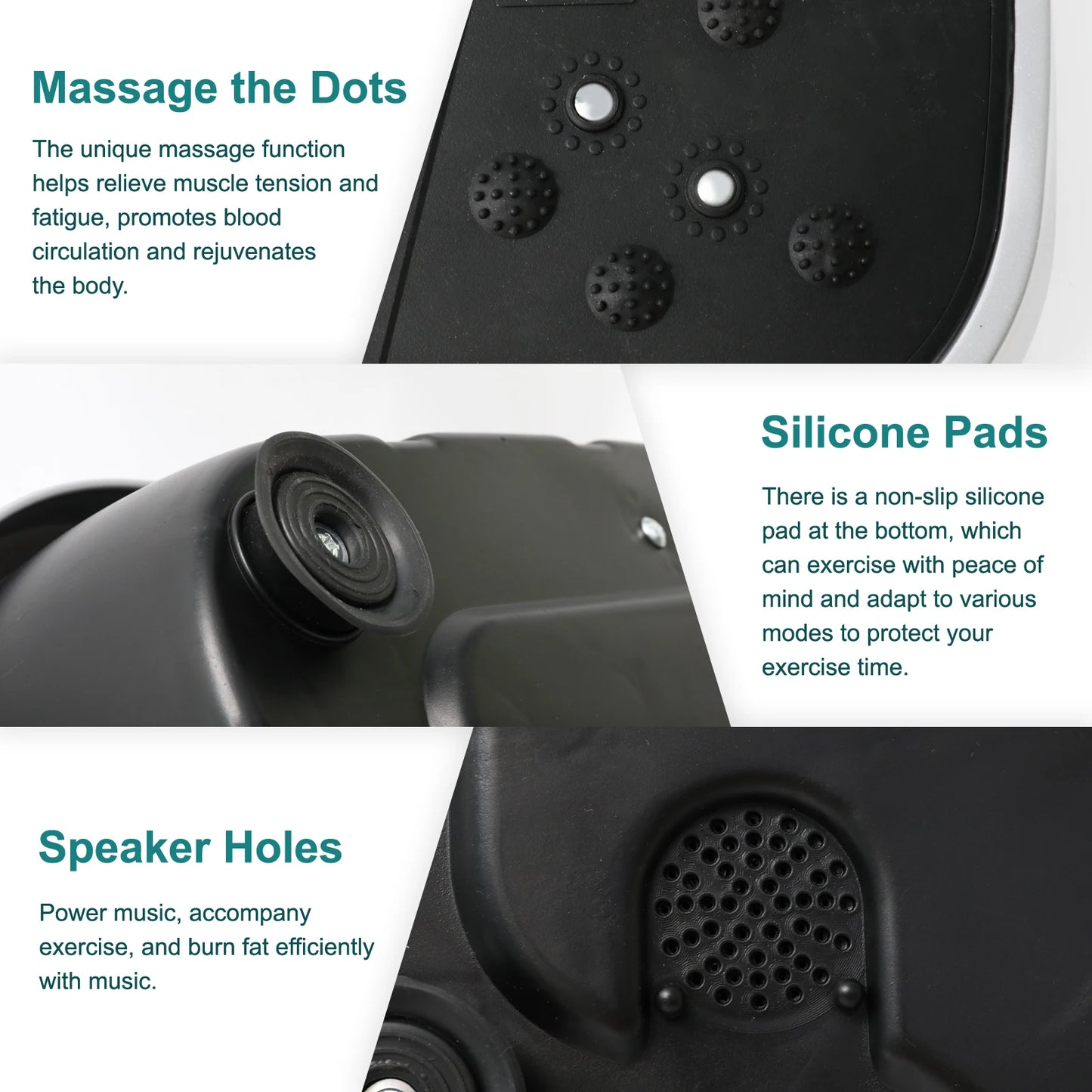 Vibration Plate Exercise Machine For Fat Burning Home Fitness
