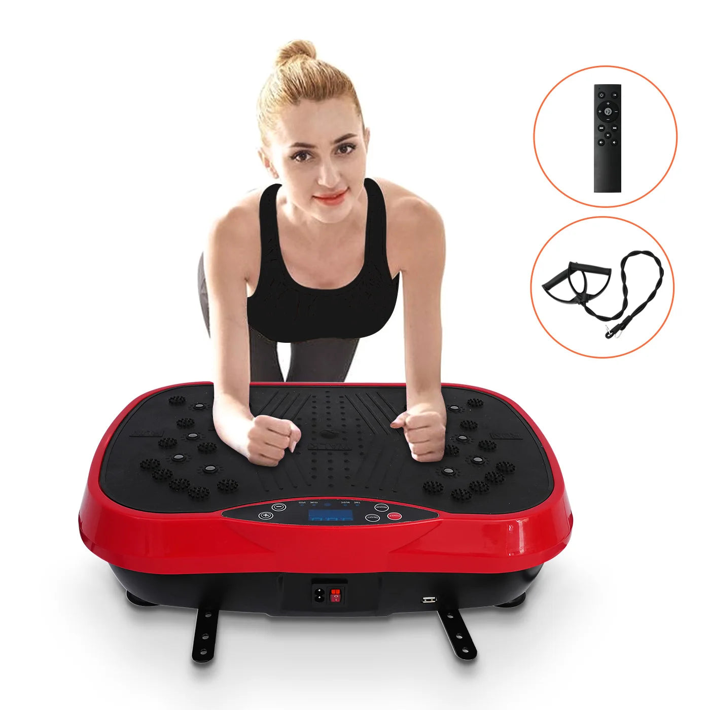 Vibration Plate Exercise Machine For Fat Burning Home Fitness