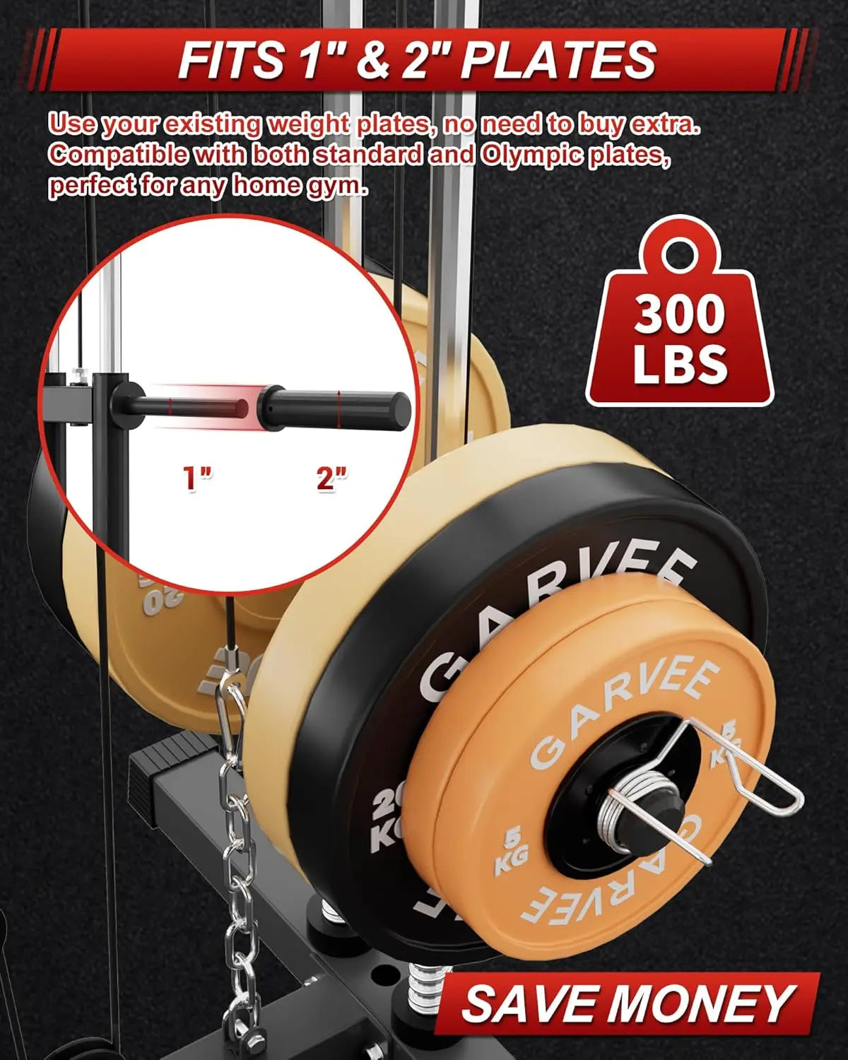 HiMISS All In One Home Gym Machine With Chest Press