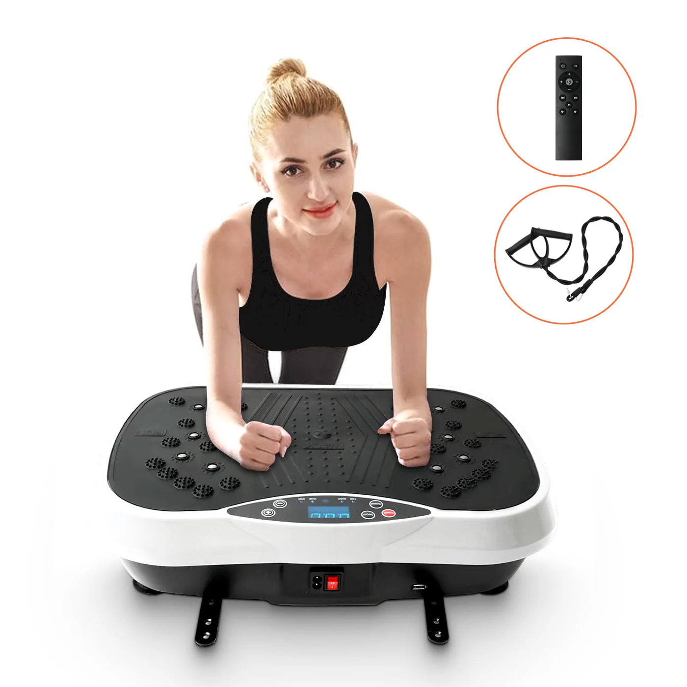 Vibration Plate Exercise Machine For Fat Burning Home Fitness