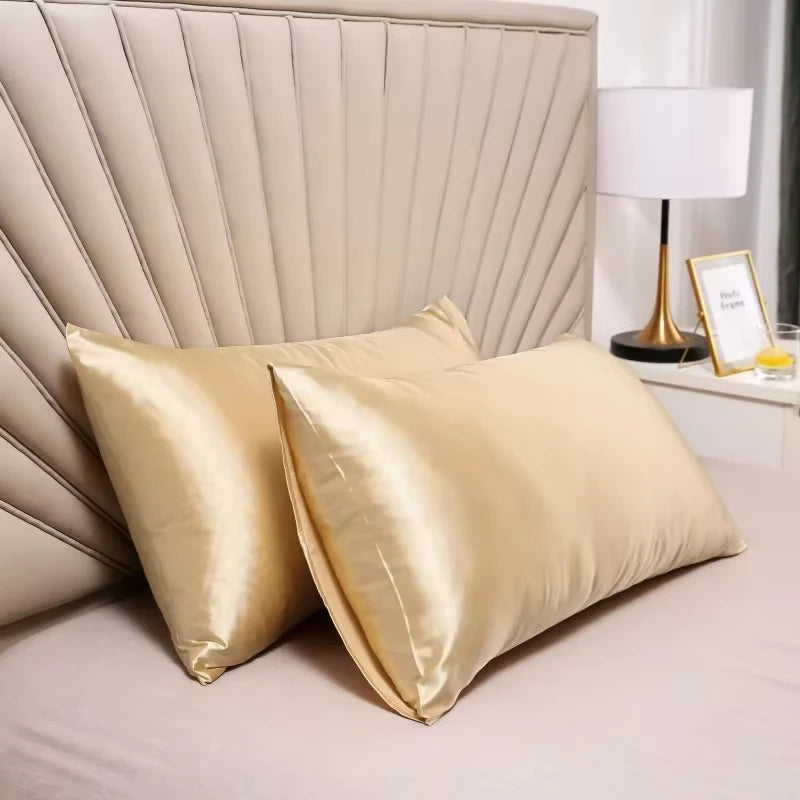 Satin Hair Pillowcase For Healthy Sleep Comfort And Beauty Home Decor