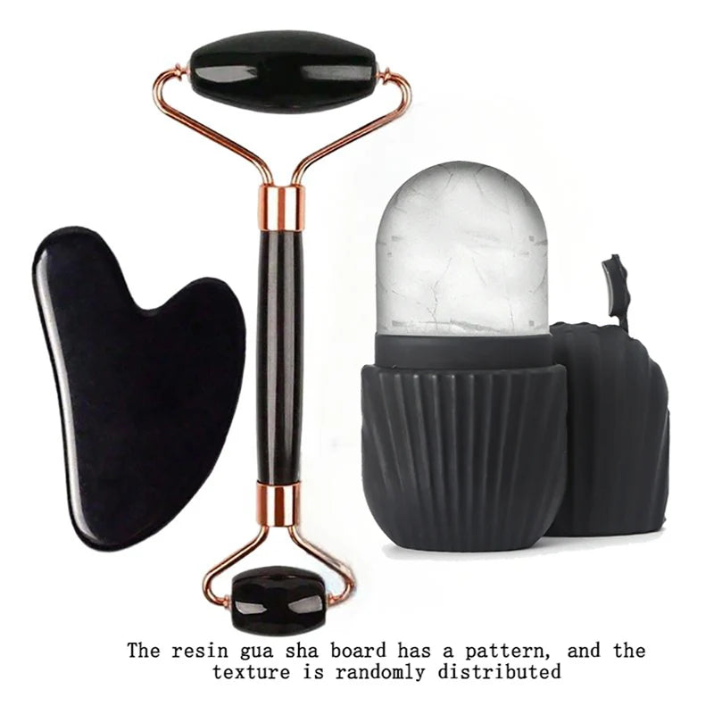 Ice Face Roller Set For Facial Massage And Contouring