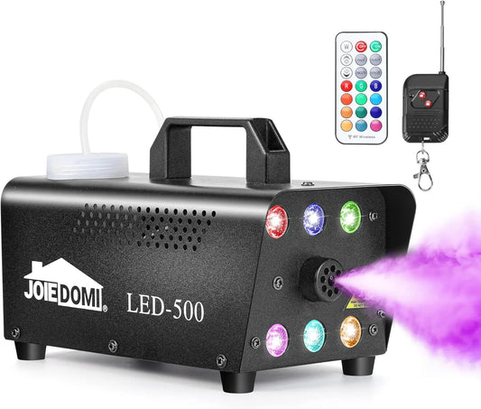 Joyfy Halloween Fog Machine 500W With Remote And 4 Modes