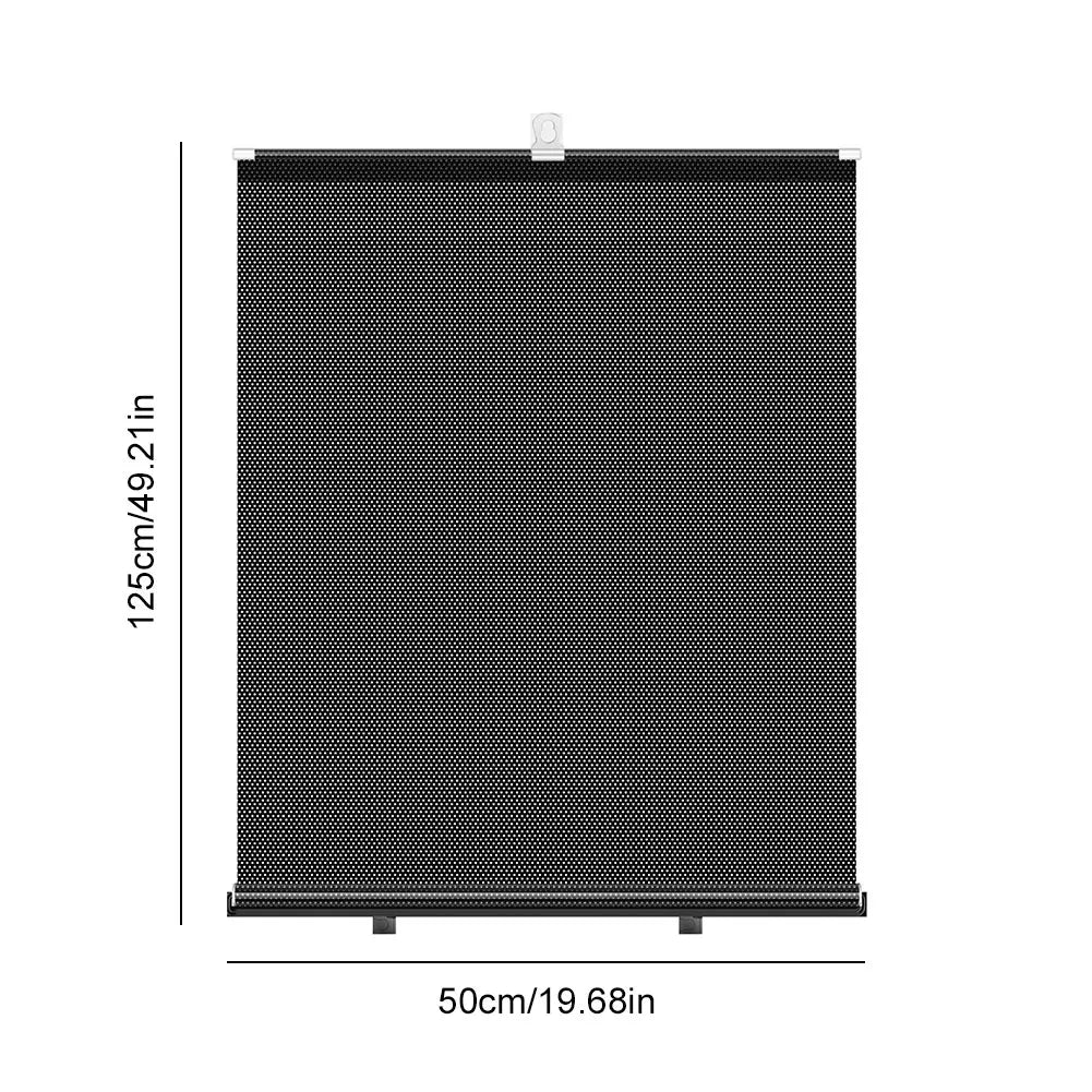 Universal Roller Blinds NailFree Blackout Sunshade for Home and Car
