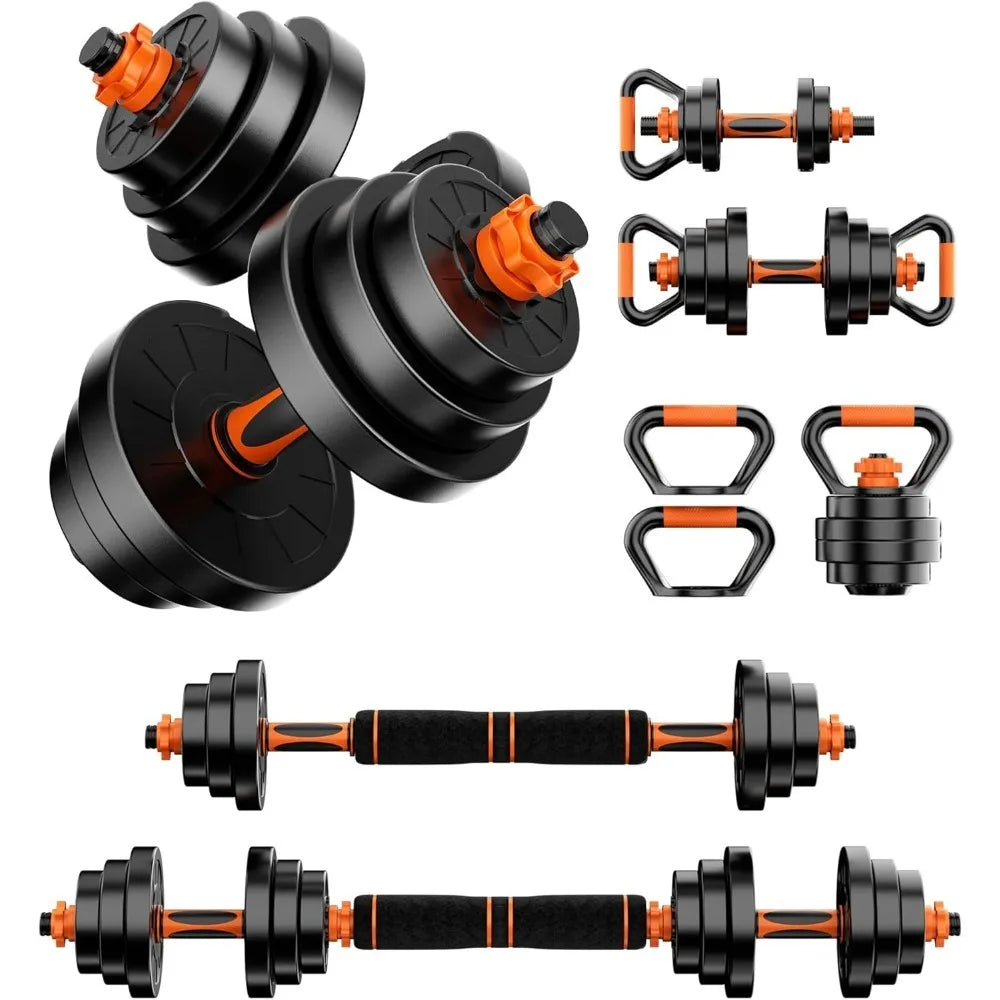 Stepwaver Adjustable Dumbbell Set 4 In 1 Multipurpose Weights
